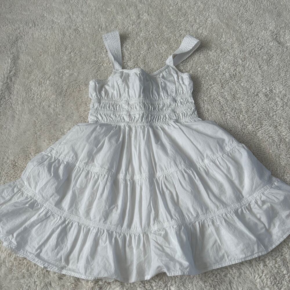Sunday Best Aritzia White Poplin Dress Sz S Cottage Core Soft Girl Tomato Ballet - Picture 1 of 6